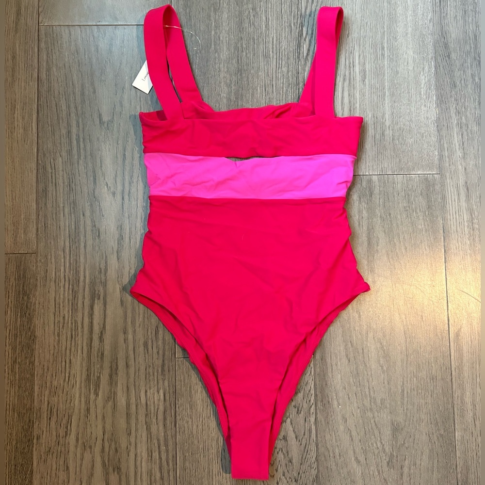 Lovers and Friends Pink One Piece Swimsuit